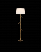  8000-0150 - Piaf Brass Floor Lamp