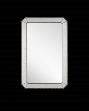  4203 - Antiqued Rectangular Mirror