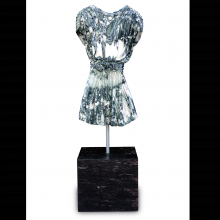  1200-0666 - Adara Marble Dress Sculpture